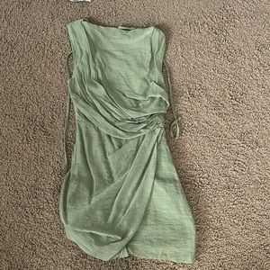 Green dress from Showpo cute open back